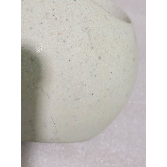 Partylite Yin Yang Stone Puzzle Tealight Holder Retired Black White - Picture 5 of 8